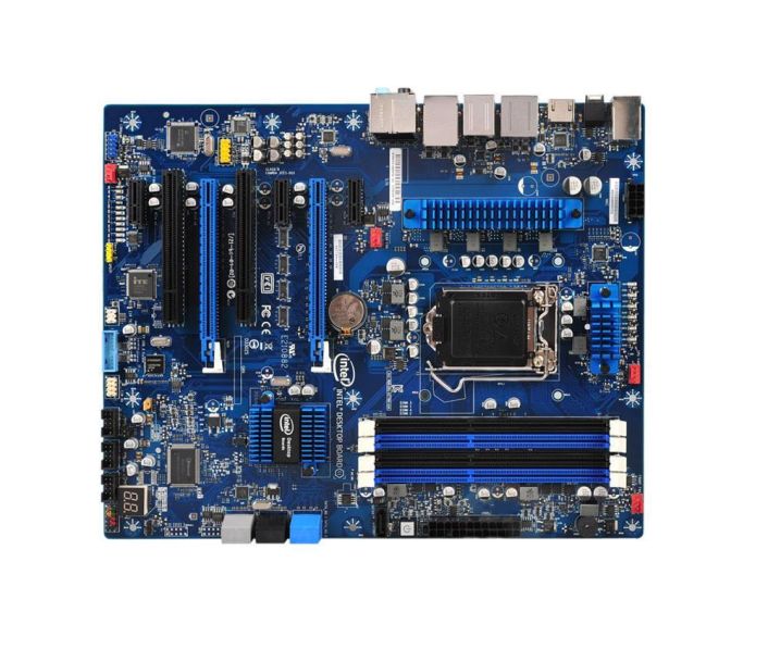 BOXDZ77BH55K Intel Desktop Motherboard DZ77BH-55K iZ77 Express Chipset Socket H2 LGA1155 1 Pack ATX 1 x Processor Support (Refurbished)