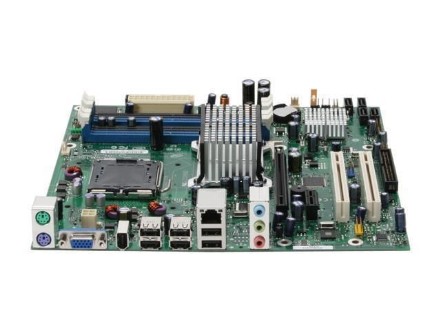 BOXDG33BU Intel DG33BU Desktop Board MicroATX Core2 Quad/Core2 Duo LGA 775/ 8GB DDR2/ Gbit Ethernet LAN/ IDE SATA Motherboard (Refurbished)