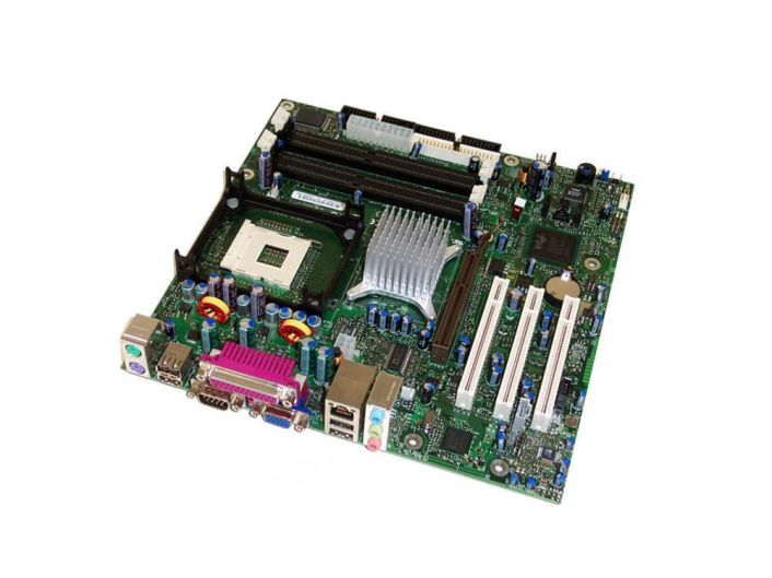 C28906-409 Intel Desktop Motherboard Socket PGA478 800MHz FSB DDR micro ATX (Refurbished)