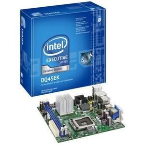 BLKDQ45EK Intel DQ45EK Desktop Mini ITX Q45 Express Chipset Socket T LGA-775 Motherboard 1x Processor Support (Refurbished)