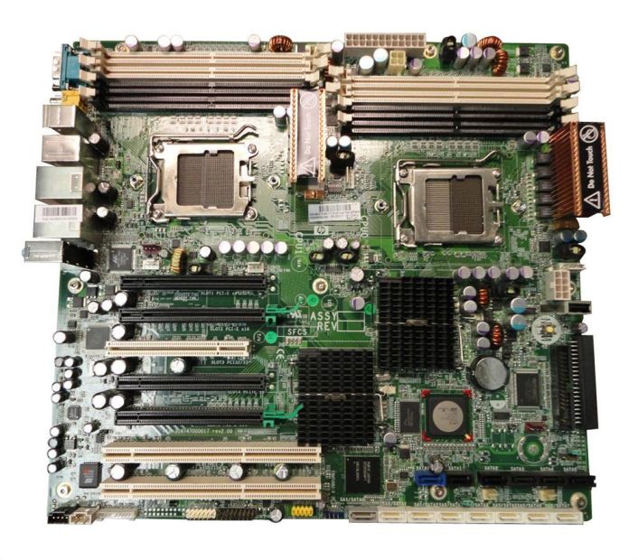 571889-001 HP System Board (Motherboard) Supports AMD Istanbul Opteron 6-Core Processor for XW9400 Workstation (Refurbished)