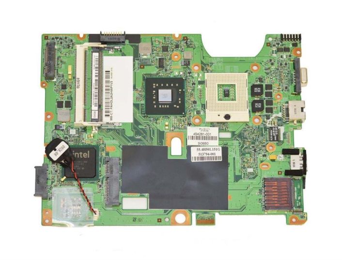502687-001 HP System Board (MotherBoard) for CQ50 CQ60 498462-011 Notebook PC (Refurbished)