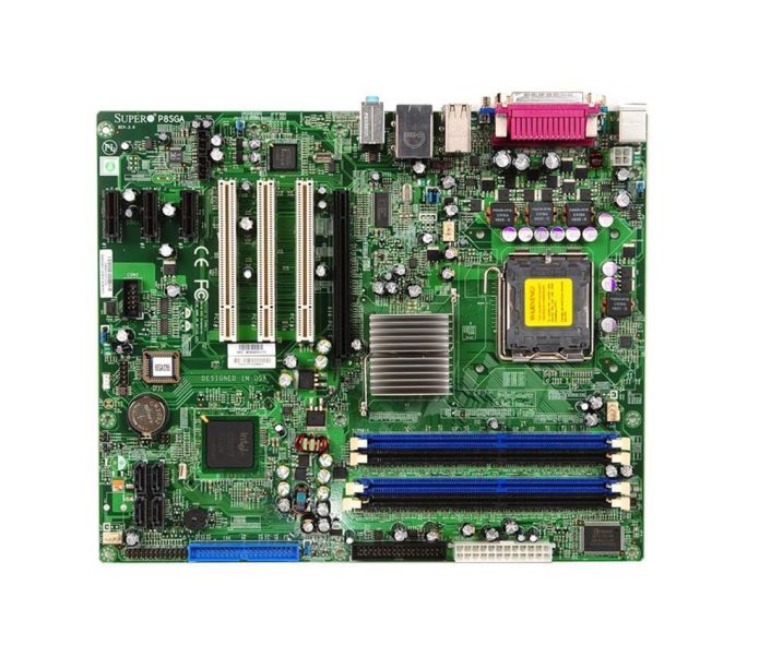 MBD-P8SGA-V-B SuperMicro P8SGA-V Socket LGA 775 Intel 915G Chipset Intel Pentium 4/ Celeron Processors Support DDR 4x DIMM 4x SATA ATX Motherboard (Refurbished)