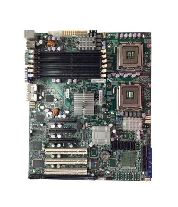MBD-X7DCL-I-O SuperMicro X7DCL-I Dual Socket 771 Intel 5100 Chipset Dual Core 64-Bit Xeon / Quad/Dual Core Processors Support DDR2 6x DIMM 6x SATA3 6.0Gb/s ATX Server Motherboard (Refurbished)