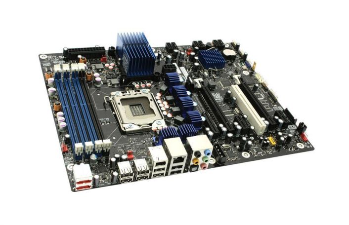 BLKDX58SOPAK10 Intel DX58SO Socket LGA 1366 Intel X58 Express + ICH10R Chipset Core i7 Extreme Edition/ Core i7 Processors Support DDR3 4x DIMM 6x SATA 3.0Gb/s ATX Motherboard (Refurbished)