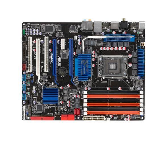 P6TSE ASUS P6T SE Socket LGA 1366 Intel X58 + ICH10R Chipset Core i7 Processor Extreme Edition/Core i7 Processors Support DDR3 6x DIMM 6x SATA 3.0Gb/s ATX Motherboard (Refurbished)