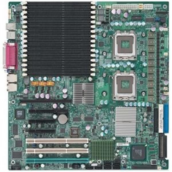 X7DBE SuperMicro Intel 5000P Chipset Quad-Core Xeon 5400/ 5300/ Dual-Core Xeon 5200/ 5100/ 5000 Series Processors Support Dual Socket LGA771 Extended ATX Server Motherboard (Refurbished)