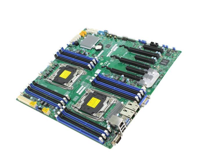 X10DRITO SuperMicro X10DRI Socket LGA 2011 Intel C612 Chipset Intel Xeon E2-2600 v3/v4 Processors Support DDR4 16x DIMM 10x SATA3 6.0Gb/s E-ATX Server Motherboard (Refurbished)