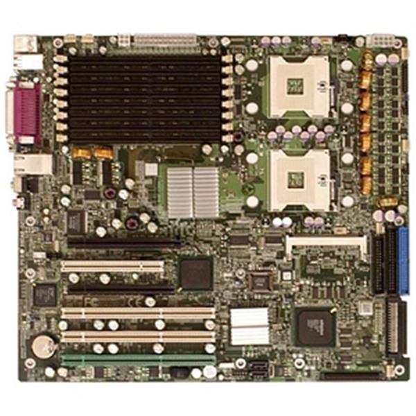 MBD-X6DA8-G2-O SuperMicro X6DA8-G2 Dual Socket FC-mPGA4 Intel E7525 Chipset Intel Xeon Processors Support DDR2 4x DIMM 2x SATA Extended-ATX Server Motherboard (Refurbished)
