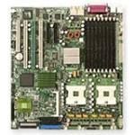 X6DH8-G-O SuperMicro X6DH8-G Dual Socket FC-mPGA4 Intel E7520 Chipset Dual 64-Bit Intel Xeon Processors Support DDR 8x DIMM 2x SATA Extended-ATX Server Motherboard (Refurbished)