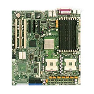 X6DHE-G2-B SuperMicro X6DHE-G2 Dual Socket FC-mPGA4 Intel E7520 Chipset Dual Intel Xeon Processors Support DDR2 8x DIMM 2x SATA Extended-ATX Server Motherboard (Refurbished)