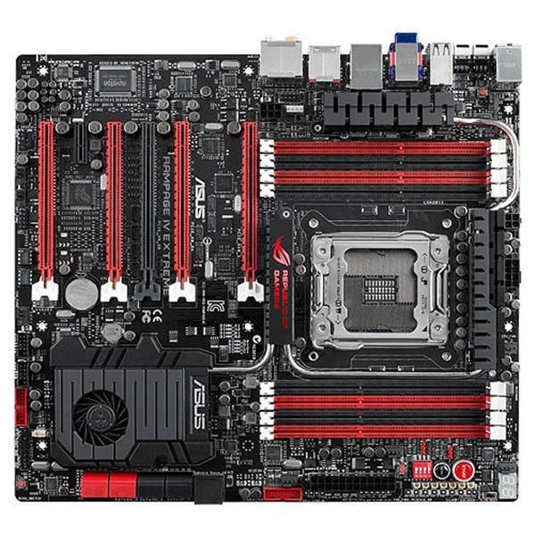 RAMPAGE4EXTREM ASUS Rampage IV Extreme Socket LGA 2011 Intel X79 Chipset Core i7 Processors Support DDR4 8x DIMM 4x SATA 6.0Gb/s Extended-ATX Motherboard (Refurbished)