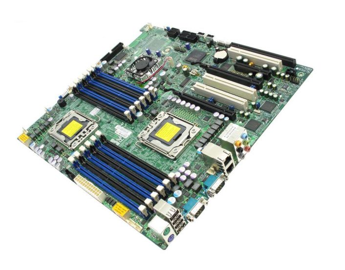MBD-X8DAI-B SuperMicro X8DAI Dual Socket LGA 1366 Intel 5520 Chipset Intel 5600/5500 Series Processors Support DDR3 12x DIMM 6x SATA2 3.0GB/s Extended-ATX Server Motherboard (Refurbished)