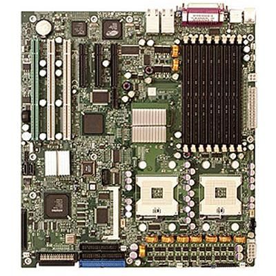X6DH8-G2-O SuperMicro X6DH8-G2 Dual Socket FC-mPGA4 Intel E7520 Chipset Dual 64-Bit Intel Processors Support DDR2 8x DIMM 2x SATA Extended-ATX Server Motherboard (Refurbished)