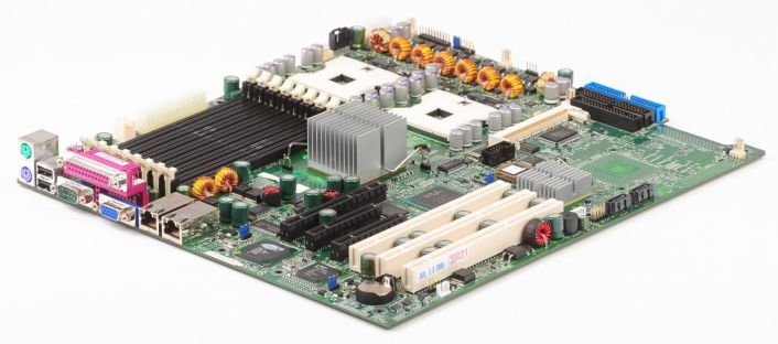 MBD-X6DHE-XB SuperMicro X6DHE-XB Socket 604 Intel E7520 (Lindenhurst) Chipset Extended ATX Server Motherboard (Refurbished)