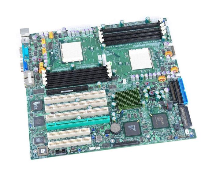MBD-H8DA8-O SuperMicro H8DA8 Dual Socket 940 AMD 8131 + 8111 Chipset AMD Opteron Processors Support DDR 8x DIMM Dual ATA 133/100 IDE Processors Support Extended ATX Server Motherboard (Refurbished)