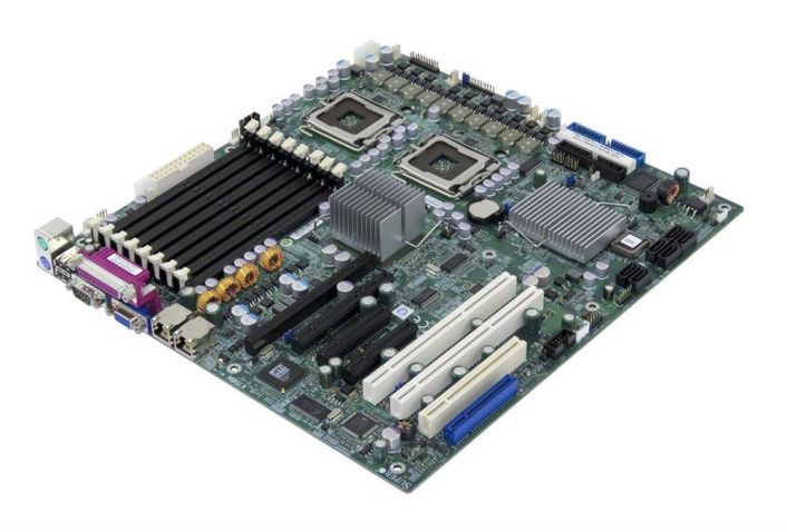 MBD-X7DBN-O SuperMicro X7DBN Dual Socket LGA 771 Intel 5000P Chipset 64-Bit Intel Xeon Processors Support DDR2 8x DIMM 6x SATA 3.0Gb/s Extended-ATX Server Motherboard (Refurbished)