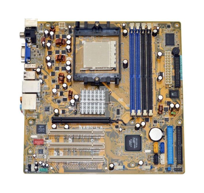 5188-4327 HP Nagami-GL8E Socket 939 GeForce 6150 LE + nForce 430 Chipset AMD Athlon 64 X2/ AMD Athlon 64/ AMD Sempron Processors Support DDR1 4x DIMM Micro-ATX Motherboard (Refurbished)