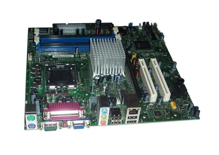 C96367-306 Intel D915GLVG Socket LGA 775 Intel 915GL Express + ICH6 Chipset Pentium 4 Processors Support DDR 4x DIMM 4x SATA 1.50Gb/s Micro-ATX Motherboard (Refurbished)