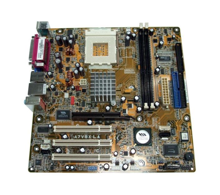 A7V8X-LA ASUS Socket A VIA KM400A/VT8237 Chipset micro-ATX Motherboard (Refurbished)