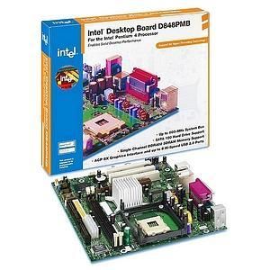 BOXD848PMB Intel D848PMB Desktop Motherboard i848P Chipset micro ATX Socket 478 (Refurbished)