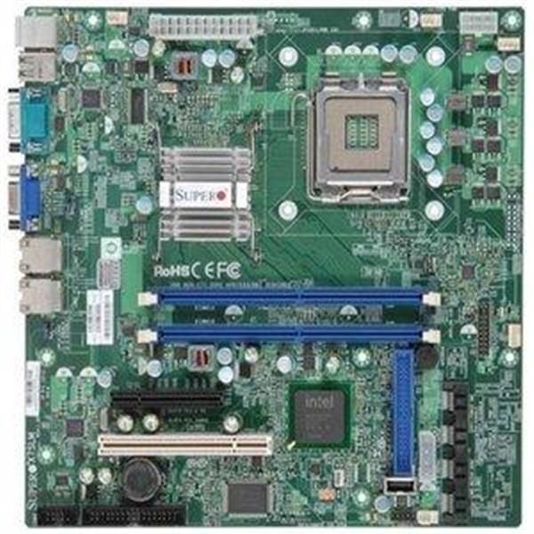 X7SLM-L SuperMicro Socket LGA 775 Intel 945GC Chipset Core 2 Duo/ Pentium 4/ Pentium D/ Celeron D Processors Support DDR2 2x DIMM 4x SATA 3.0Gb/s Micro-ATX Motherboard (Refurbished)