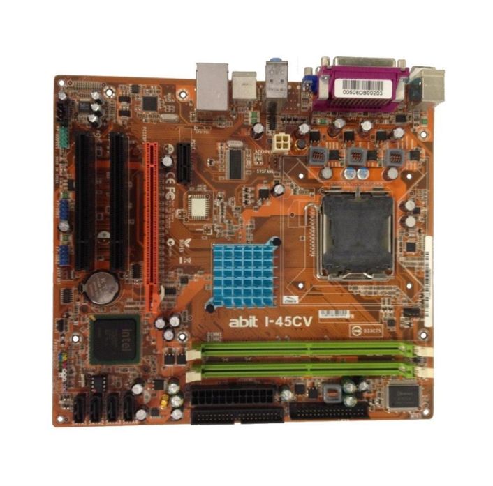 I-45CV Abit Intel 945GC Chipset Socket LGA 775 micro-ATX Motherboard (Refurbished)