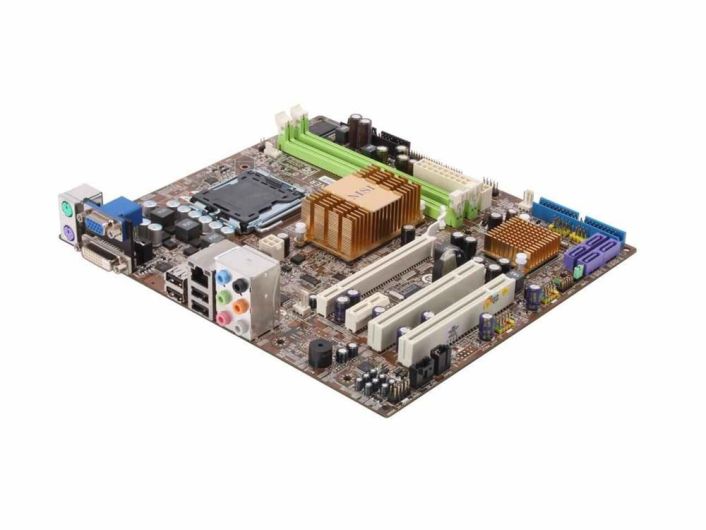 G41M-FIDP MSI Motherboard LGA 775 Intel G41 mATX SATA Gigabit LA (Refurbished)