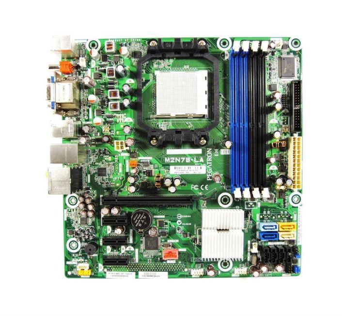 5189-1662 ASUS M2N78-LA Socket AM2 Nvidia GeForce 9100 Chipset AMD Phenom Quad-Core/ Phenom Triple-Core/ AMD Athlon 64 X2/ Athlon X2 Processors Support DDR2 4x DIMM SATA Micro-ATX Motherboard (Refurbished)