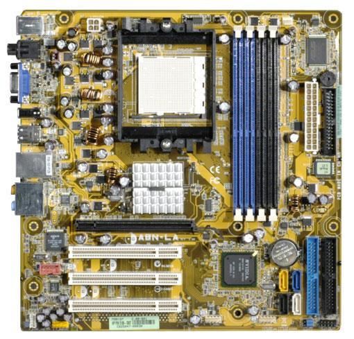 A8N-LA ASUS Socket 939 Nvidia GeForce 6150 LE + nForce 430 Chipset AMD Athlon 64 X2/ Athlon 64/ AMD Sempron Processors Support DDR 4x DIMM Micro-ATX Motherboard (Refurbished)