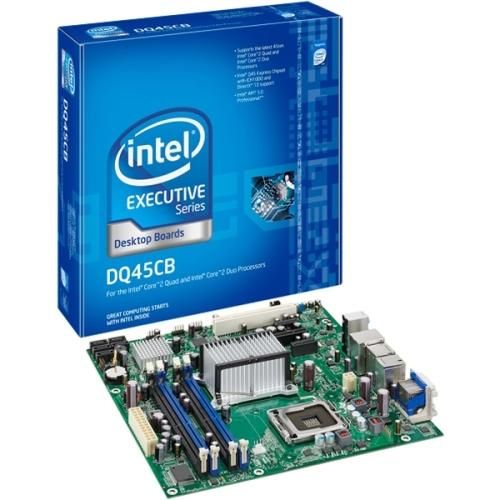 BLKDQ45CBCX Intel 10pk Matx Mbd S775 SATA DDR2 Vid Vpro Geth Citrix (Refurbished)