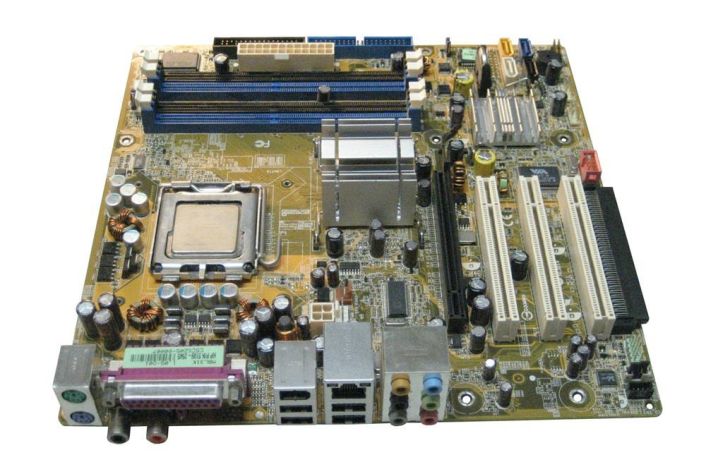 5188-2545 HP P5LP-LE Socket LGA 775 Intel 945P Chipset Micro-ATX System Board (Motherboard) for Pavilion Media Center m7350n (Refurbished)