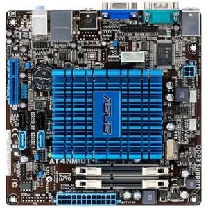 AT4NM10T-I ASUS Intel NM10 Express Intel Atom D425 Processors Support DDR3 2x SO-DIMM 4x SATA 3.0Gb/s Mini-ITX Motherboard (Refurbished)