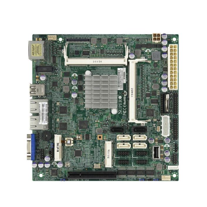 MBX10SBA SuperMicro X10SBA Socket FCBGA1170 System On Chipset Intel Celeron J1900 Processors Support DDR3L SO-DIMM 2x SATA2 Mini-ITX Motherboard (Refurbished)