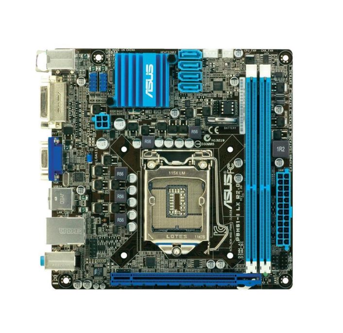 P8H61-I-LX-R2.0 ASUS P8H61-I LX R2.0 Socket LGA 1155 Intel H61 Chipset 3rd/2nd Generation Core i7 / i5 / i3 / Pentium / Celeron Processors Support DDR3 2x DIMM 4x SATA 3.0Gb/s Mini-ITX Motherboard (Refurbished)