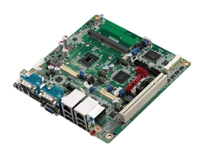 AIMB-214E Advantech Intel Atom D2550 Chipset NM10 DDR3 2 x SATA x USB 1 x PCI Mini-ITX System Board (Refurbished)