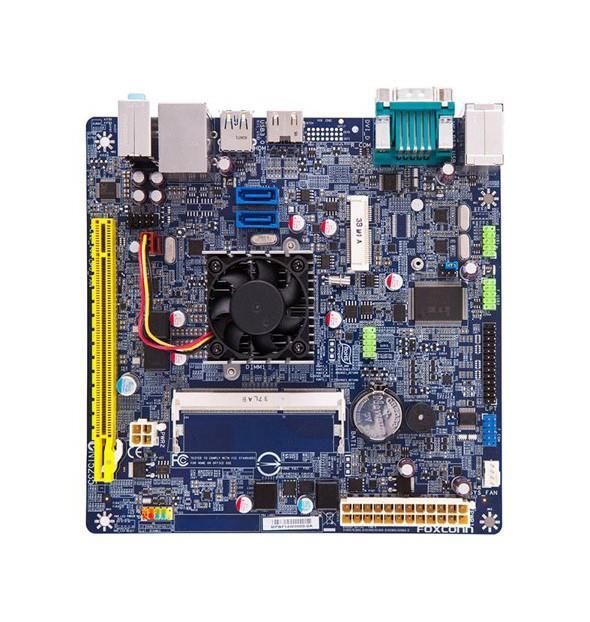 D180S Foxconn Celeron J1800 DDR3 SATA PCI Express min-PCI Express Mini-ITX System Board (Refurbished)