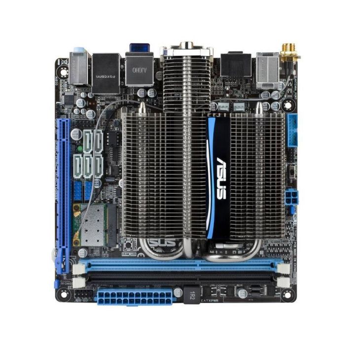 E35M1-I-DELUXE ASUS E35M1-I DELUXE AMD FCH A50M (Hudson M1) Chipset AMD APU E-350 Dual-Core Processors Support DDR3 2x DIMM 5x SATA 6.0Gb/s Mini-ITX Motherboard (Refurbished)