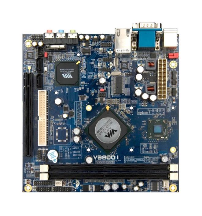 VB8001 VIANano 1.6GHz/ CN896/ Mini-PCI/ A&V&GbE/ Mini-ITX Motherboard (Refurbished)