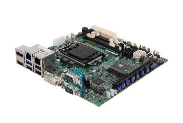 X10SLV-Q-O-P SuperMicro X10SLV-Q Socket LGA 1150 Intel Q87 Express Chipset 4th Generation Core i7 / i5 / i3 / Pentium / Celeron Processors Support DDR3 2x DIMM 4x SATA3 6.0Gb/s Mini-ITX Motherboard (Refurbished)
