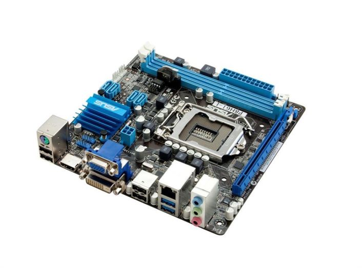 90-MIBJL0-G0EAY0DZ ASUS P8H61-I R2.0 Socket LGA 1155 Intel H61 Chipset Core i7 / i5 / i3 / Pentium / Celeron Processors Support DDR3 2x DIMM 4x SATA 3.0Gb/s Mini-ITX Motherboard (Refurbished)