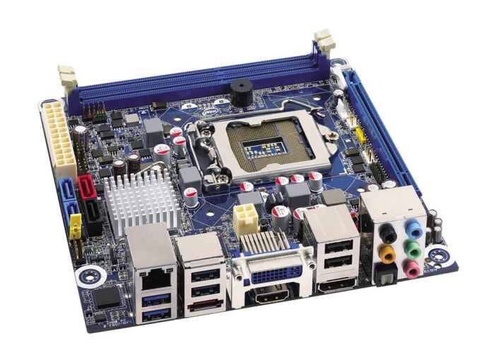 DH67CFB3 Intel Socket LGA 1156 Intel H67 Chipset Intel Core i7  / i5 / i3 Processors Support DDR3 2x DIMM 2x SATA 6.0Gb/s Mini-ITX Motherboard (Refurbished)