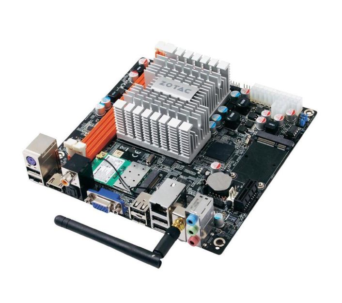 NM10-A-E-A1 Zotac Motherboard NM10-A-E INTEL Atom DDR2 NM10 WiFi Mini-ITX Re (Refurbished)