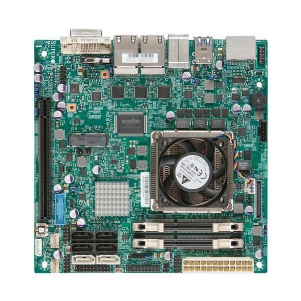MBD-X9SPV-M4-3UE-B SuperMicro X9SPV-M4-3UE Intel QM77 Chipset Intel Core i7-3517UE Mobile Processors Support DDR3 2x SO-DIMM 2x SATA 3.0Gb/s Mini-ITX Motherboard (Refurbished)