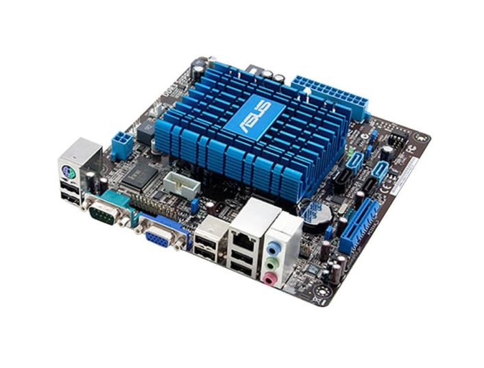 90-MIBFG0-G0EAY0KZ ASUS AT4NM10T-I Socket On Board Intel NM10 Chipset Intel Atom D425 Processors Support DDR3 2x SO-DIMM 2x SATA 3.0Gb/s Mini-ITX Motherboard (Refurbished)