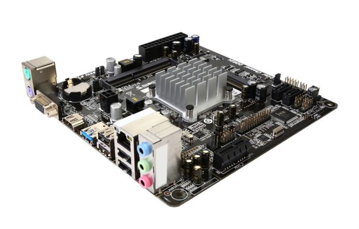 J1800NH3 Biostar Celeron J1800 2.41GHz Dual-core 2 x DDR3 2 x SATA 3Gbps 1 x PCI-E x1 2.0 Mini-ITX System Board (Refurbished)