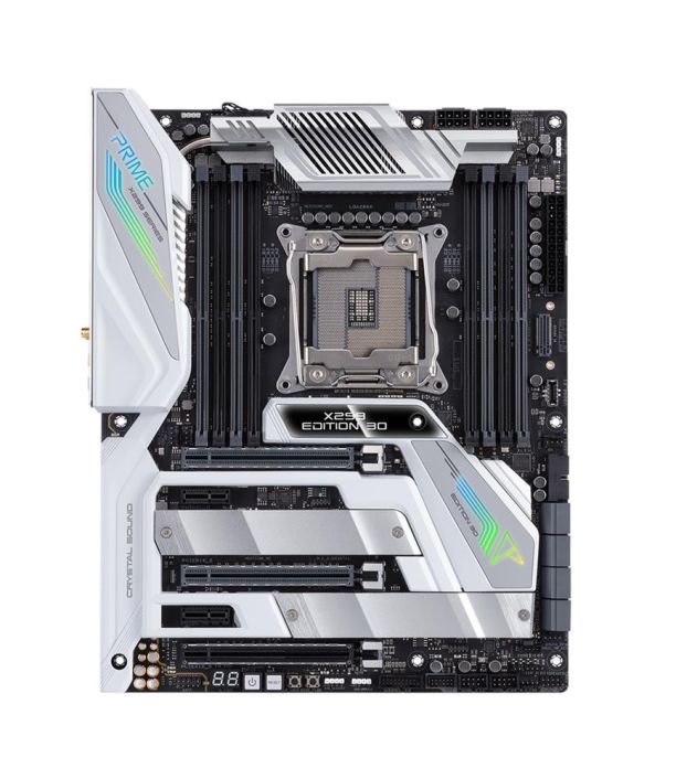 90MB1190-M0EAY0 ASUS Socket  2066 Intel X299 Chipset Core X-Series Processors Support DDR4 8x DIMM 8x SATA 6.0Gb/s ATX Motherboard (Refurbished)