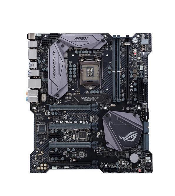 ROG MAXIMUS X APEX Asus Socket LGA 1151 Intel Z370 Chipset 8th Generation Core Processors Support DDR4 2x DIMM 4x SATA 6.0Gb/s Extended-ATX Motherboard (Refurbished)