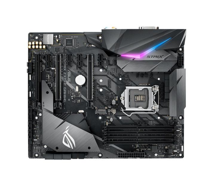 ROG STRIX Z370-F GAMING Asus Socket LGA 1151 Intel Z370 Chipset 8th Generation Core Processors Support DDR 4x DIMM 6x SATA 6.0Gb/s ATX Motherboard (Refurbished)