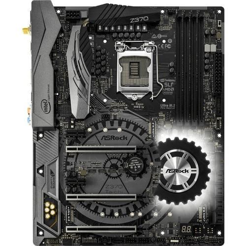 Z370 Taichi ASRock Socket LGA 1151 Intel Z370 Chipset 8th Generation Core Processors Support DDR4 4x DIMM 6x SATA3 6.0Gb/s ATX Motherboard (Refurbished)
